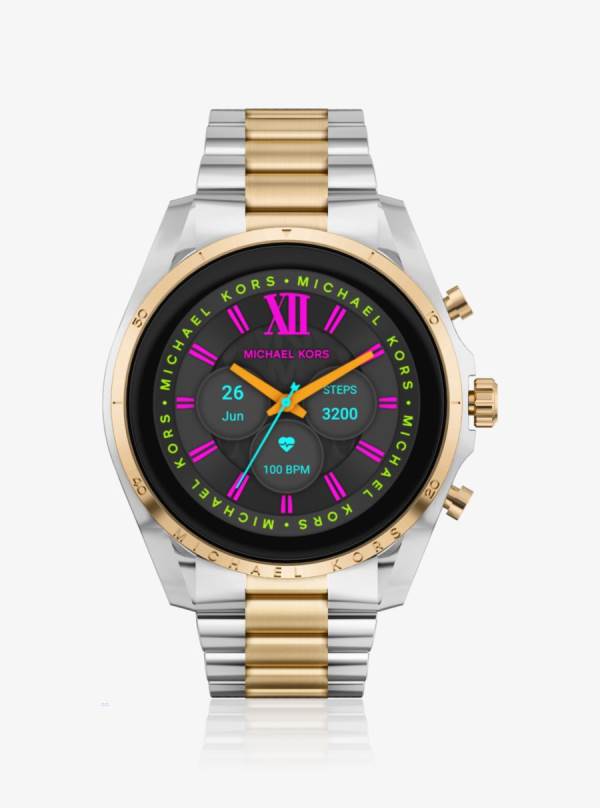 Damske Smart Hodinky Michael Kors Gen 6 Bradshaw Two-Tone Titán Meď - Hodinky Michael Kors Obchod | FWHSD-0374